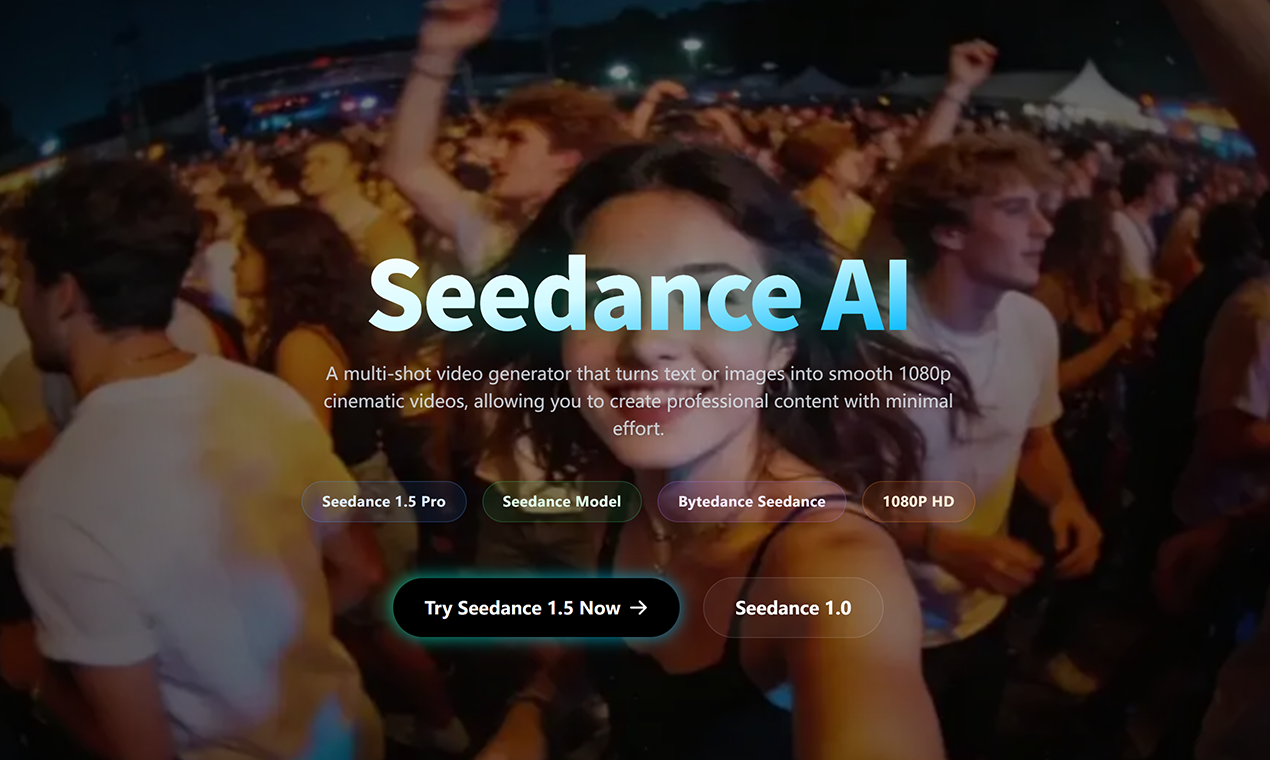 Seedance 1.5 Pro AI Video Generator