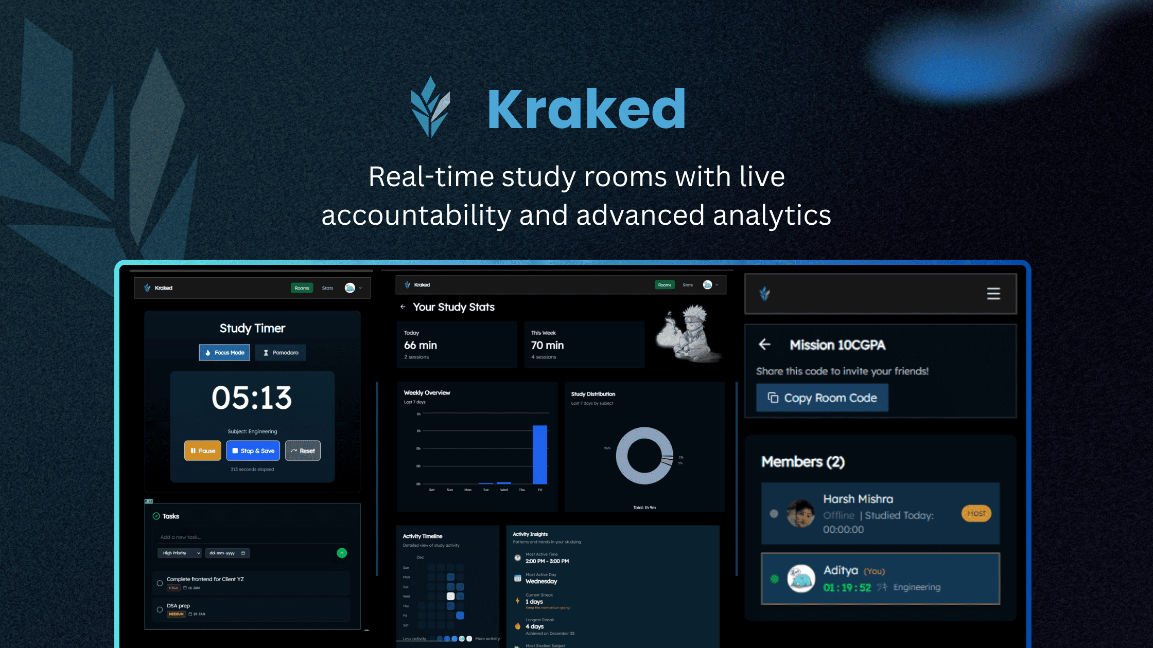 Kraked - Study Together